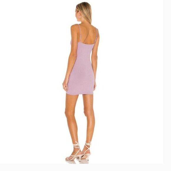 Superdown Stacie Lace Cami Slip Dress Lavender Size Medium - Picture 16 of 16